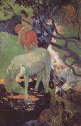 Paul Gauguin The White Horse (mk06) USA oil painting artist